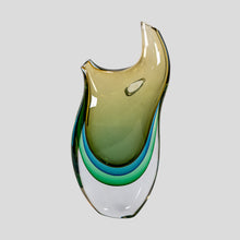 Load image into Gallery viewer, Vaso a sbuffo art glass free form vase by Silvano Signoretto
