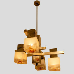 1970s Gaetano Sciolari ceiling light for Mazzega