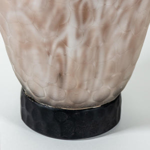 Davide Dona Murano Battuto Tall Murrina vase