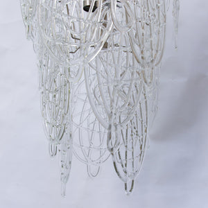 Regnatela Italian Murano Glass Ceiling Light Design AV Mazzega