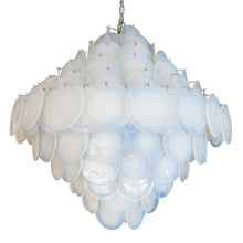 Load image into Gallery viewer, 1960s Vistosi opaline colour disc chandelier
