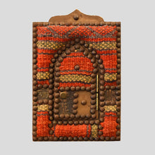 Load image into Gallery viewer, Vintage Tabernacle small ethnical mirror
