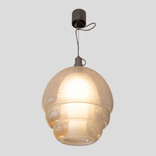 Load image into Gallery viewer, S 134 Space Age suspension light by Carlo Nason for Mazzega
