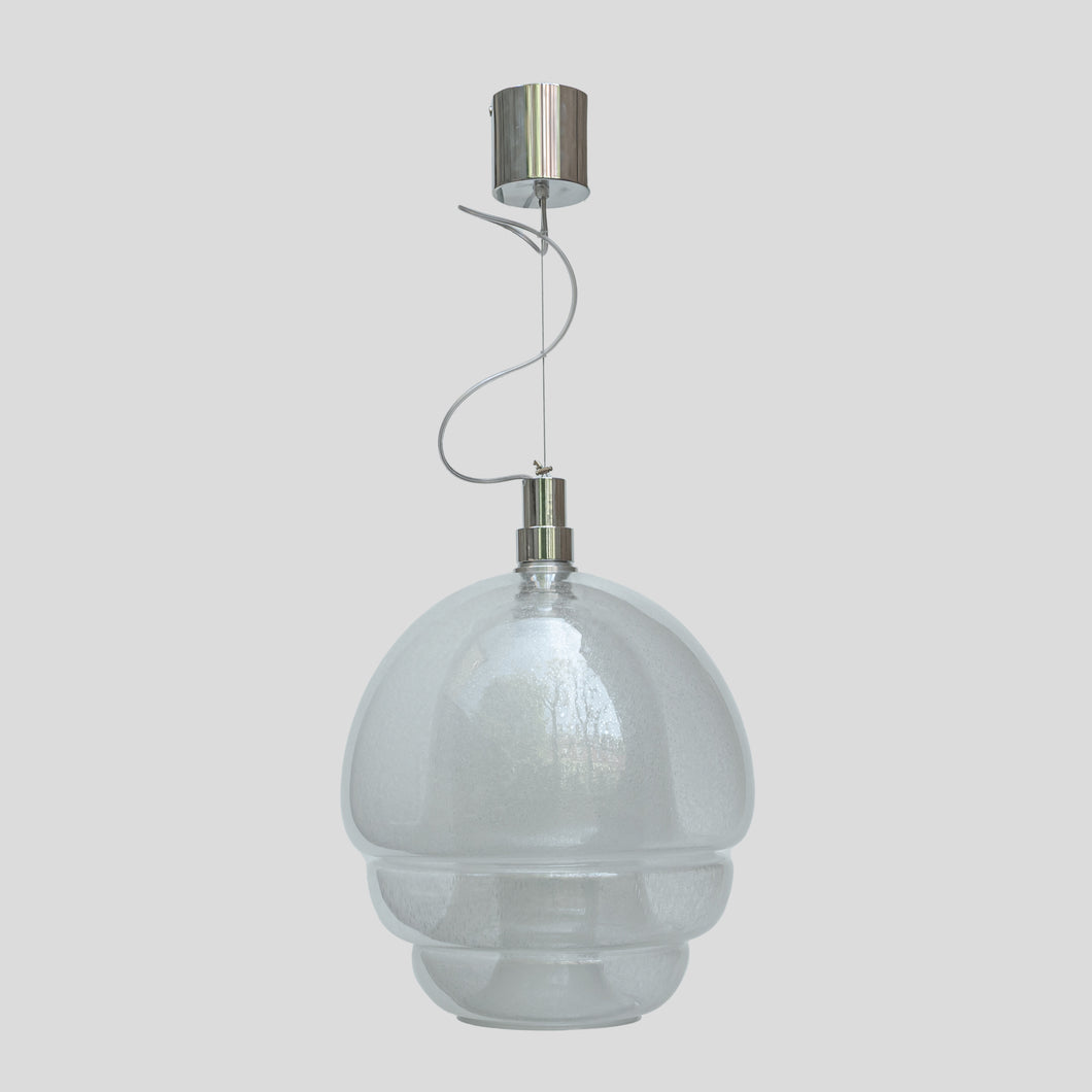 S 134 Space Age suspension light by Carlo Nason for Mazzega