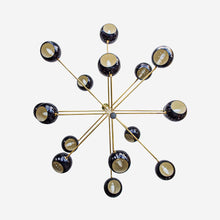 Load image into Gallery viewer, Violet Sputnik 16 chandelier by Diego Mardegan
