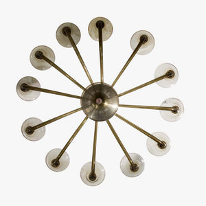 A large 1940s Venetian Chandelier