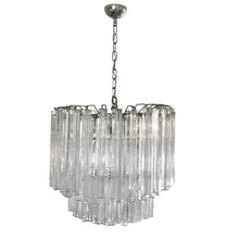 Load image into Gallery viewer, Pair of Venini Triedri glass ceiling light
