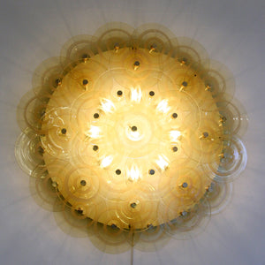 1960s Flush Mount Light by Vistosi