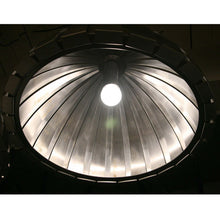 Load image into Gallery viewer, Pair of 1960s steel pendants by Italian designer Elio Martinelli
