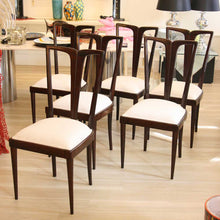 Load image into Gallery viewer, Set Of 6 Dining Chairs Chairs By Borsani
