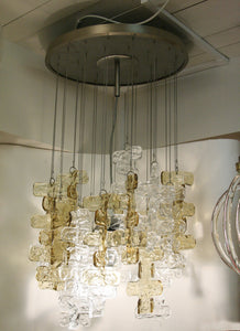 1950s Italian design ceiling light