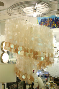 Mother of Pearls ceiling light