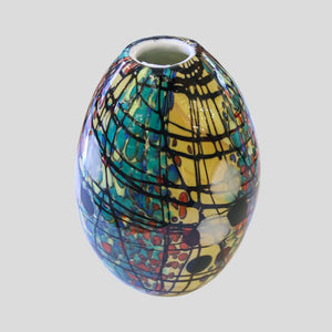 Multicolour Cenedese Glass vase