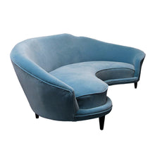 Load image into Gallery viewer, Mid-Century Modern Large Curved Sofa in the manner of Frederico Munari, Italian
