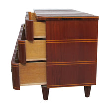 Load image into Gallery viewer, 1940s Swedish Mahogany Chest of Drawers by Axel Larsson
