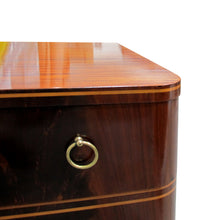 Load image into Gallery viewer, 1940s Swedish Mahogany Chest of Drawers by Axel Larsson
