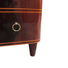 Load image into Gallery viewer, 1940s Swedish Mahogany Chest of Drawers by Axel Larsson
