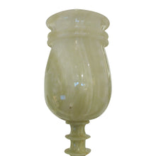 Load image into Gallery viewer, Mid-Century Pair of Polished Green Onyx Table Lamps, English
