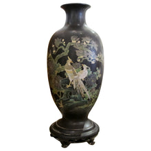 Load image into Gallery viewer, Mid-Century Pair of Oversized Papier Maché Chinese Vases
