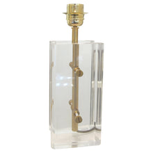 Load image into Gallery viewer, 1970s American Pair of Lucite Table lamps attributed to Charles Hollis Jones
