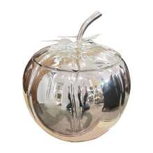 Load image into Gallery viewer, Mid-Century Oversized Silver-Plated Apple Ice Bucket, Italian
