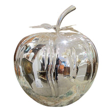 Load image into Gallery viewer, Mid-Century Oversized Silver-Plated Apple Ice Bucket, Italian
