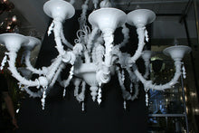 Load image into Gallery viewer, 12 lights Murano Rezzonico Chandelier
