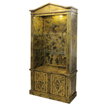 Load image into Gallery viewer, 1970s Spanish Neo-Classical Style Brass Display Cabinet – Vitrine
