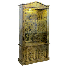 Load image into Gallery viewer, 1970s Spanish Neo-Classical Style Brass Display Cabinet – Vitrine
