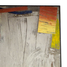 Load image into Gallery viewer, Mid-century Large Abstract Oil on Canvas with Earthy Tones, French
