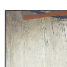 Load image into Gallery viewer, Mid-century Large Abstract Oil on Canvas with Earthy Tones, French
