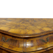 Load image into Gallery viewer, 1930s Bow Fronted Chest of Drawers, Rococo Style, Italian
