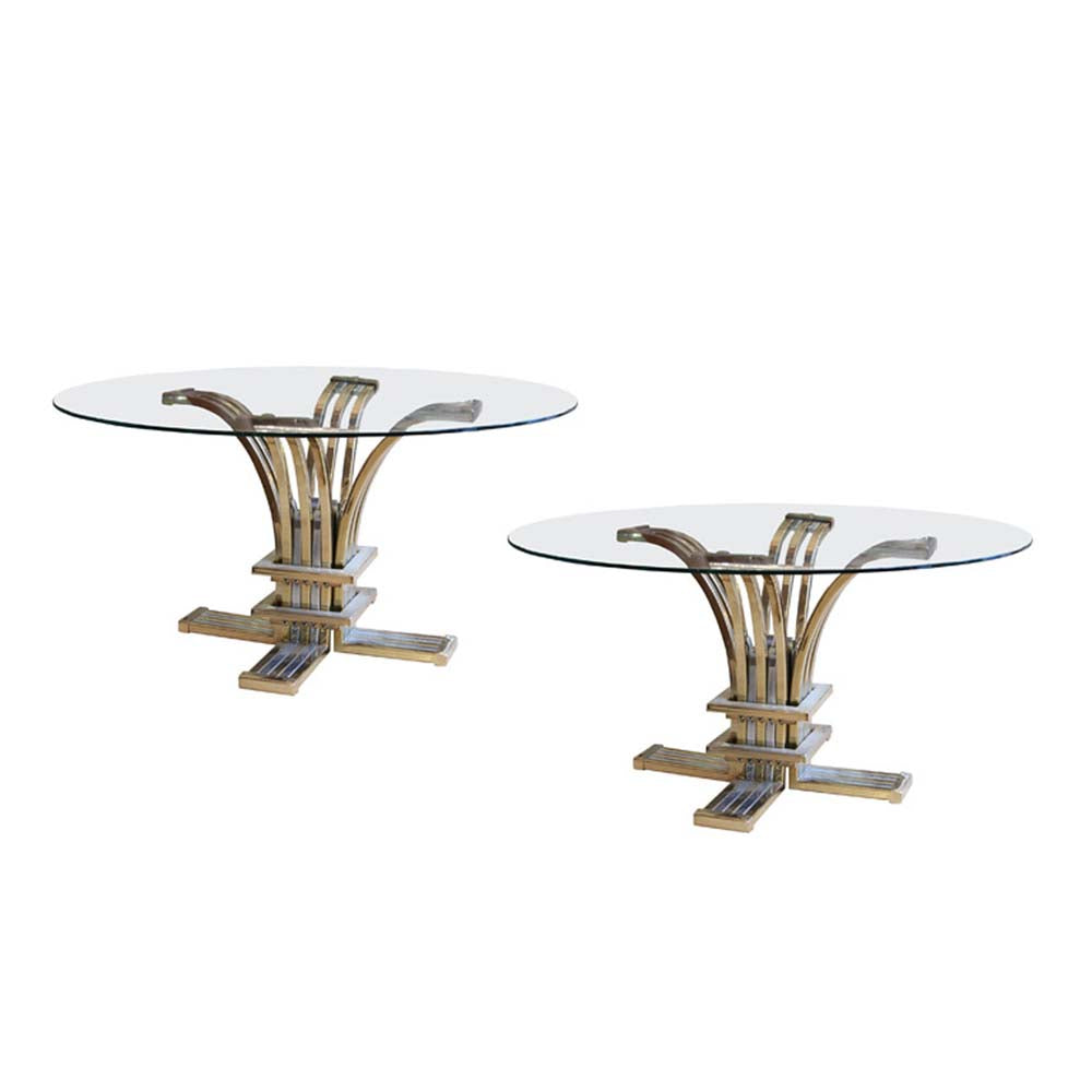 A pair of Italian 1960s side tables by Banci
