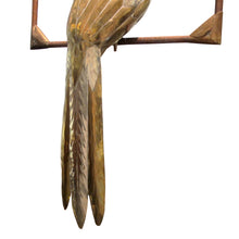 Load image into Gallery viewer, 1970s Brass Parrot Sculpture On a Perch by Sergio Bustamante, Mexican
