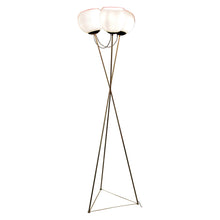 Load image into Gallery viewer, Sculptural Tripod Floor Lamp with Three Glass Globes, Germany 1970s
