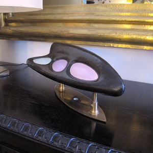 Mid-Century Italian Oversized Ceramic Door Handle, 1950s