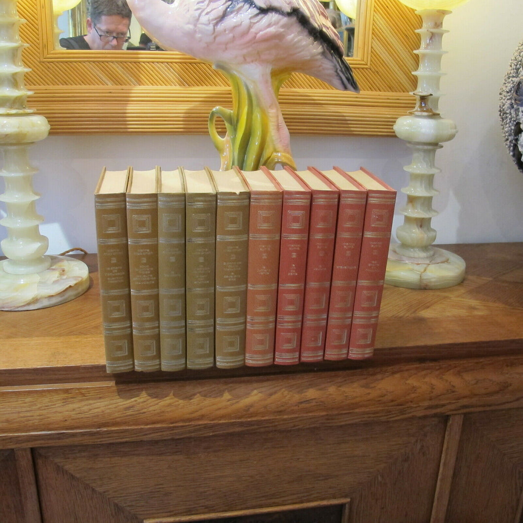 Collection of 10 Decorative Hardback Books – Marcel Aymé & Pierre Mac Orlan, French