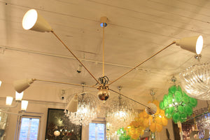 Cream colour Star Five Ceiling light