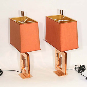 Pair of table lamps by Roberto Giulio Rida