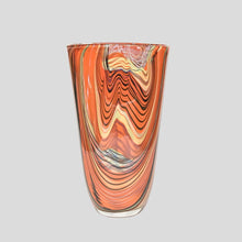 Load image into Gallery viewer, Italian Studio glass vase by Alberto Dona
