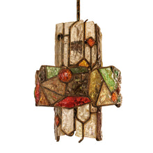 Load image into Gallery viewer, 1970s Italian Longobard design Ceiling Light
