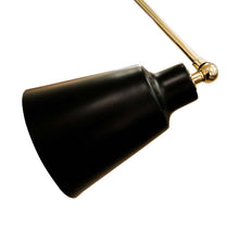 Load image into Gallery viewer, Star Five Ceiling light Black and Brass
