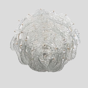 1960s Vintage Italian design chandelier by Av Mazzega