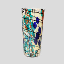 Load image into Gallery viewer, Multicolor hand blown glass vase by Cenedese
