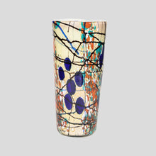 Load image into Gallery viewer, Multicolor hand blown glass vase by Cenedese
