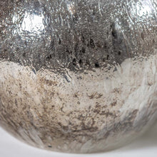 Load image into Gallery viewer, Pair of Vintage Silver Mirrored Murano table lamps

