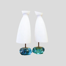 Load image into Gallery viewer, Pair table lamps by Roberto Giulio Rida
