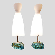 Load image into Gallery viewer, Pair table lamps by Roberto Giulio Rida
