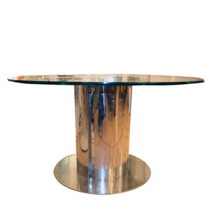 Propeller table Italian design by Luciano Campanini