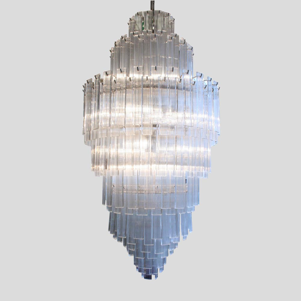 Nastro ceiling light by Venini